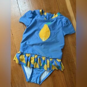 Cat & Jack lemon swim suit